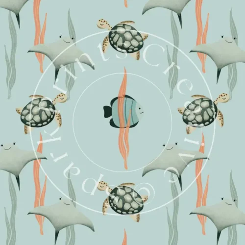 Nautical | Ocean | Beach Styles Transfer Sheet Image OCN-009 - Image 1
