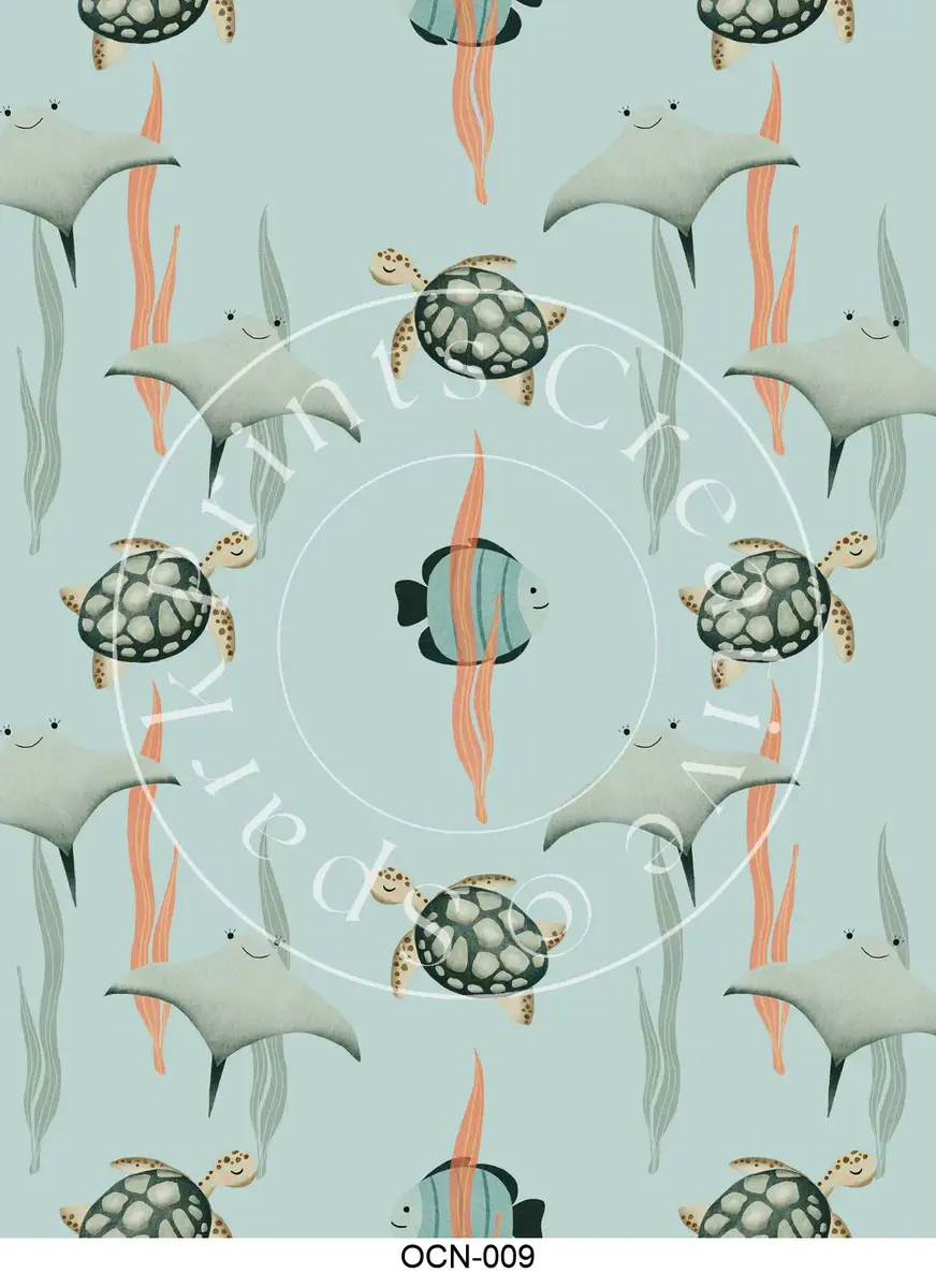 Nautical | Ocean | Beach Styles Transfer Sheet Image OCN-009