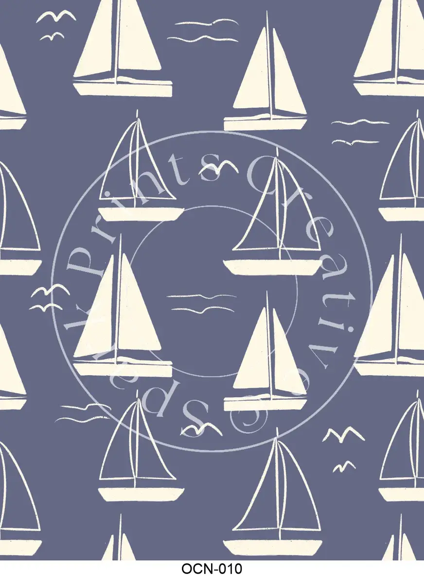 Nautical | Ocean | Beach Styles Transfer Sheet Image OCN-010