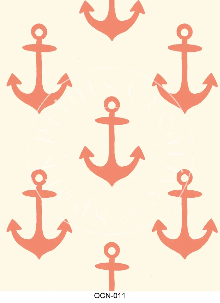 Nautical | Ocean | Beach Styles Transfer Sheet Image OCN-011