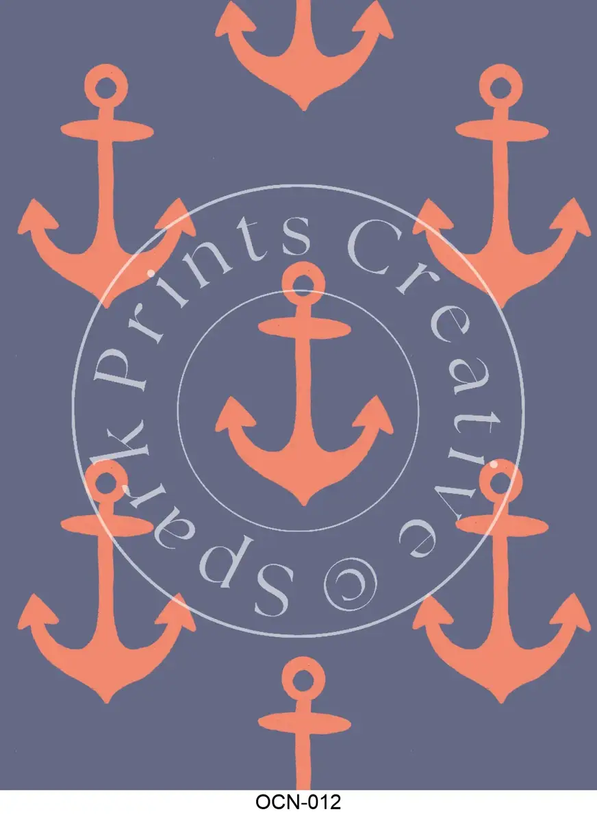 Nautical | Ocean | Beach Styles Transfer Sheet Image OCN-012