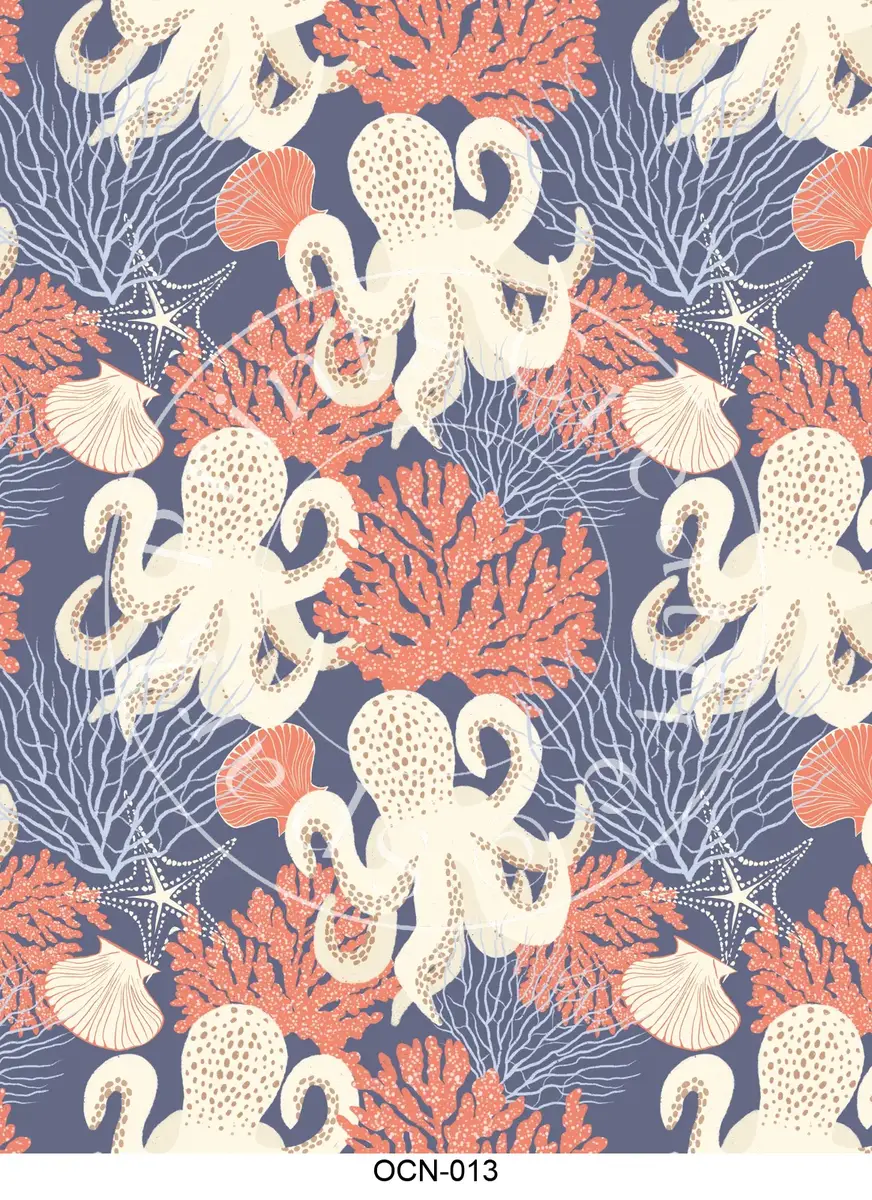 Nautical | Ocean | Beach Styles Transfer Sheet Image OCN-013