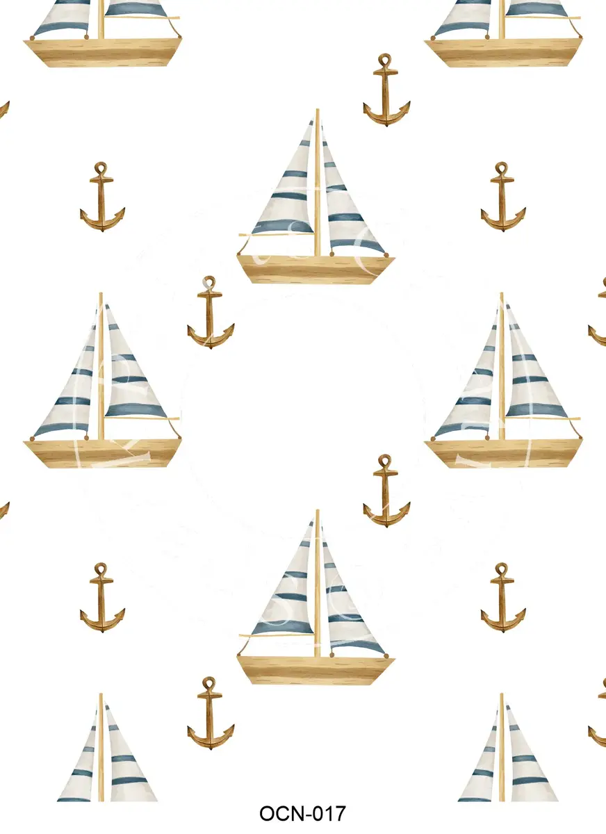 Nautical | Ocean | Beach Styles Transfer Sheet Image OCN-017
