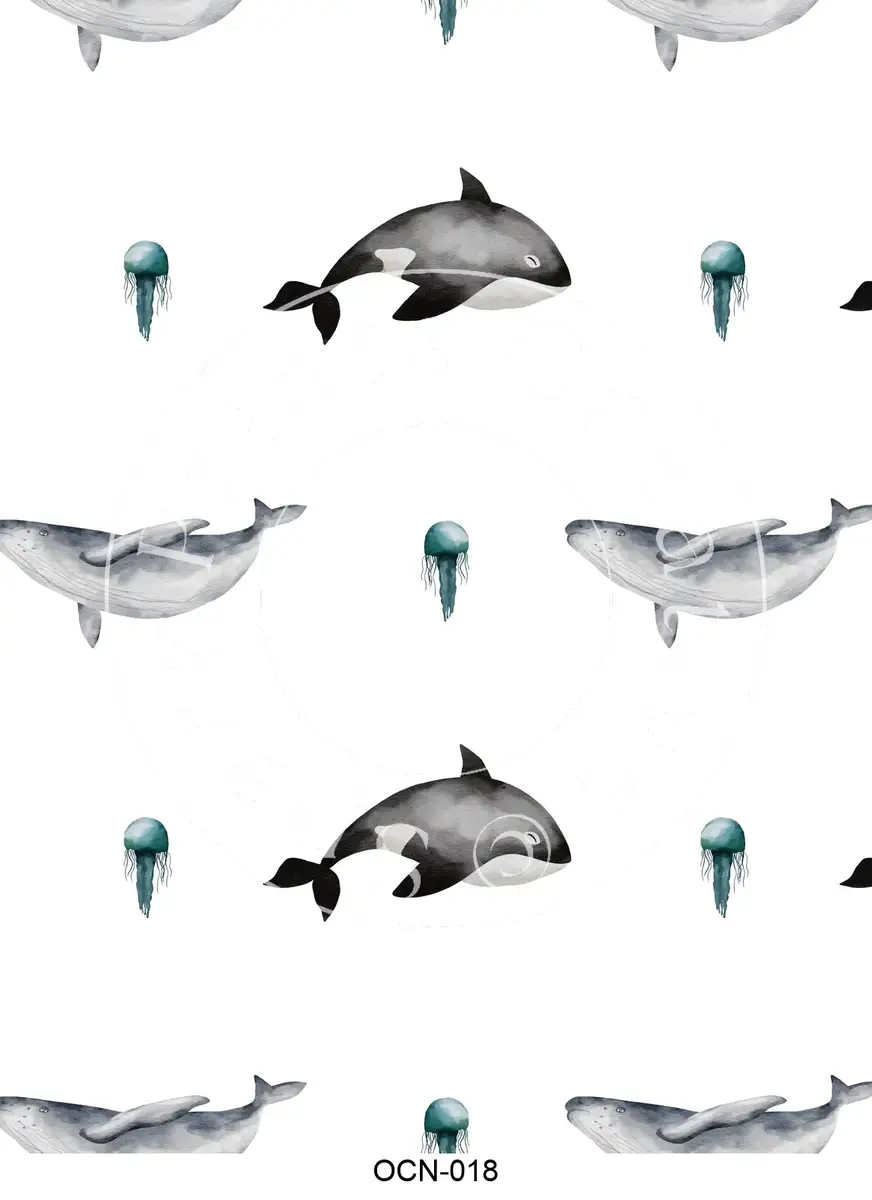Nautical | Ocean | Beach Styles Transfer Sheet Image OCN-018
