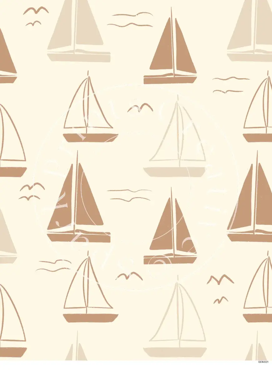 Nautical | Ocean | Beach Styles Transfer Sheet Image OCN-021