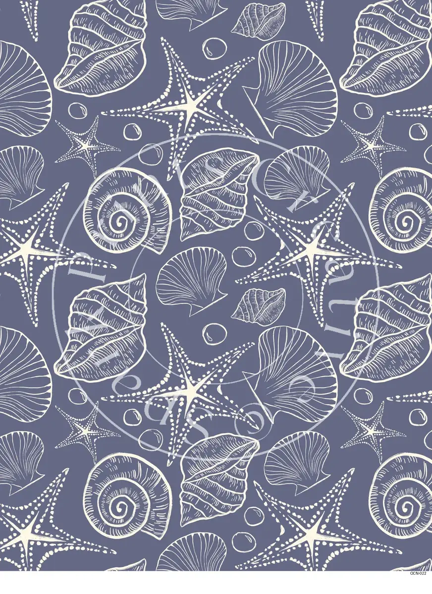 Nautical | Ocean | Beach Styles Transfer Sheet Image OCN-022