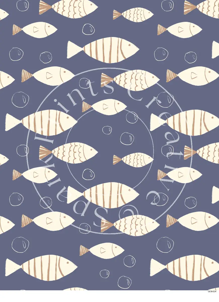 Nautical | Ocean | Beach Styles Transfer Sheet Image OCN-024