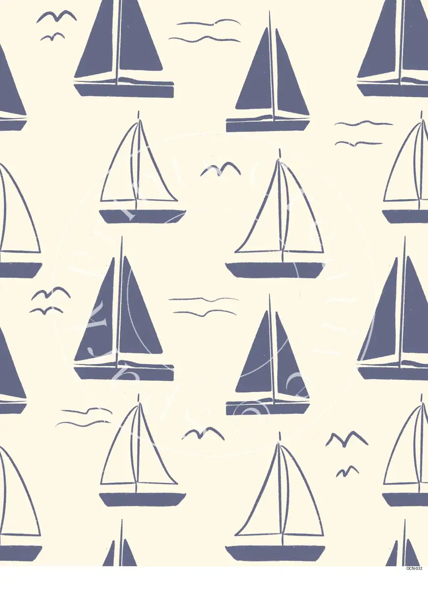 Nautical | Ocean | Beach Styles Transfer Sheet Image OCN-032