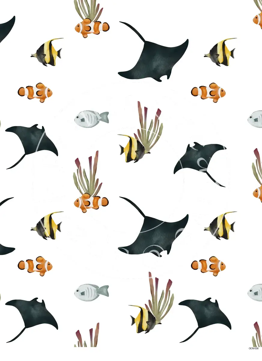 Nautical | Ocean | Beach Styles Transfer Sheet Image OCN-036