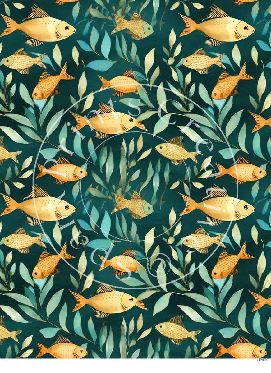 Nautical | Ocean | Beach Styles Transfer Sheet Image OCN-039