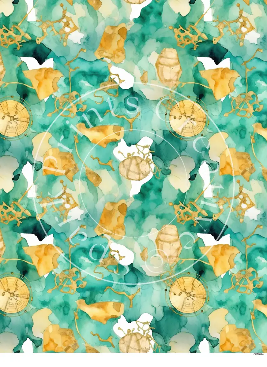 Nautical | Ocean | Beach Styles Transfer Sheet Image OCN-044