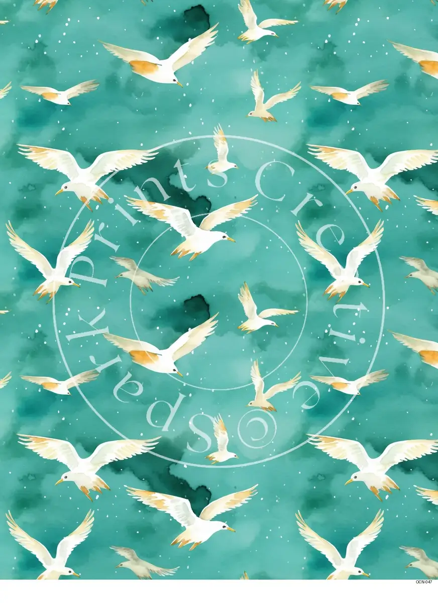 Nautical | Ocean | Beach Styles Transfer Sheet Image OCN-047