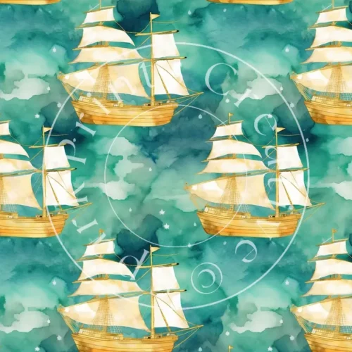 Nautical | Ocean | Beach Styles Transfer Sheet Image OCN-050 - Image 1