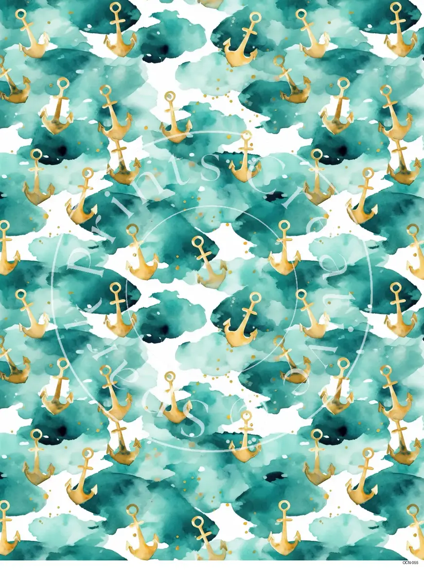 Nautical | Ocean | Beach Styles Transfer Sheet Image OCN-055