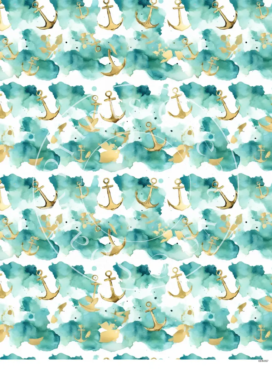 Nautical | Ocean | Beach Styles Transfer Sheet Image OCN-057