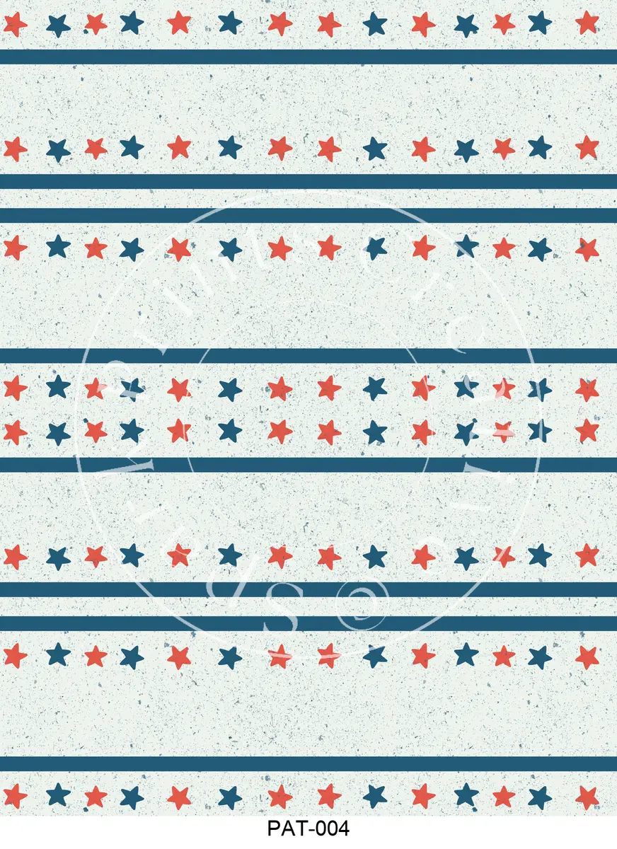 Patriotic USA Designs Transfer Sheet Image PAT-004