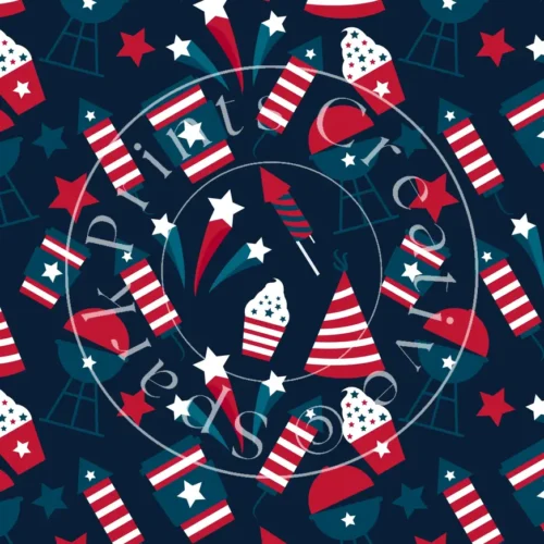 Patriotic USA Designs Transfer Sheet Image PAT-018 - Image 1