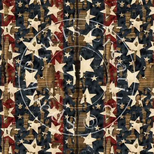 Patriotic USA Designs Transfer Sheet Image PAT-024 - Image 1