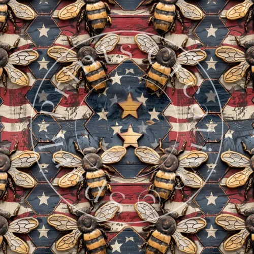 Patriotic USA Designs Transfer Sheet Image PAT-031 - Image 1