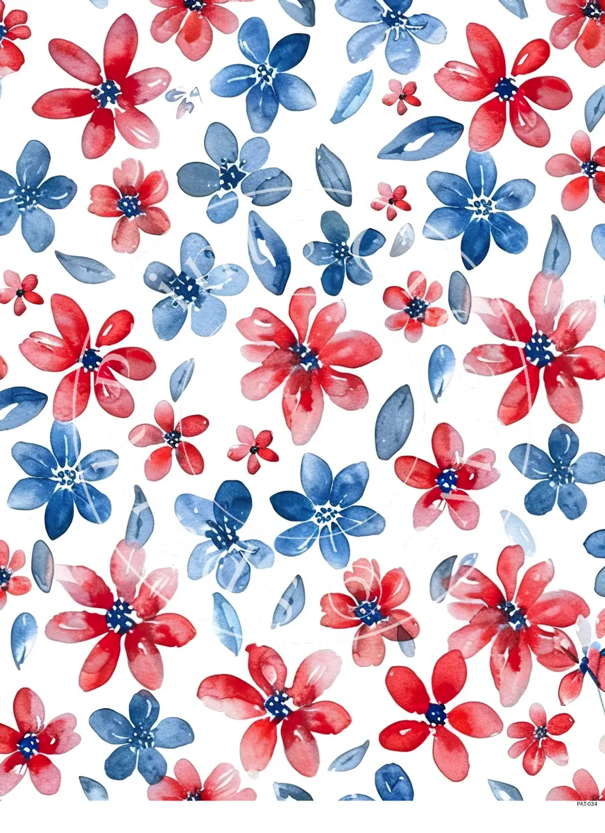 Patriotic USA Designs Transfer Sheet Image PAT-034