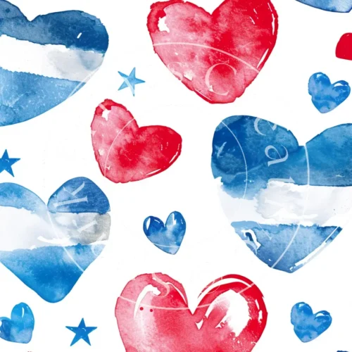 Patriotic USA Designs Transfer Sheet Image PAT-036 - Image 1