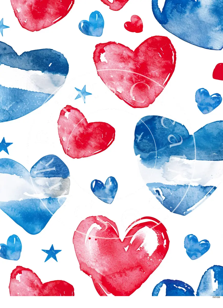 Patriotic USA Designs Transfer Sheet Image PAT-036