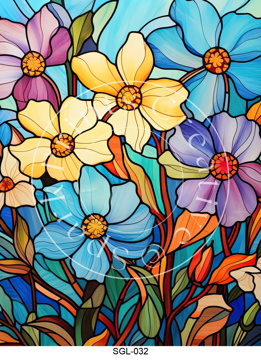 Stained Glass Designs Transfer Sheet Image SGL-032