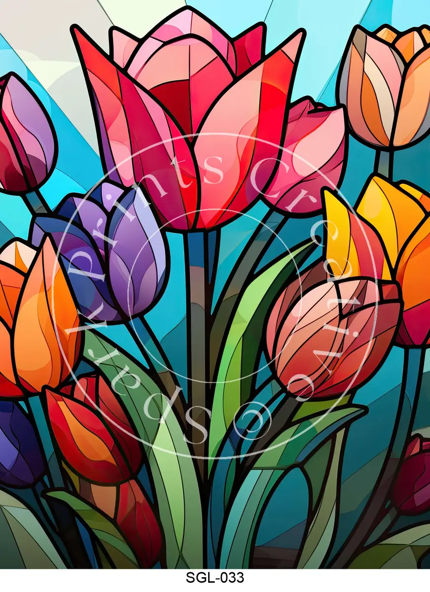 Stained Glass Designs Transfer Sheet Image SGL-033