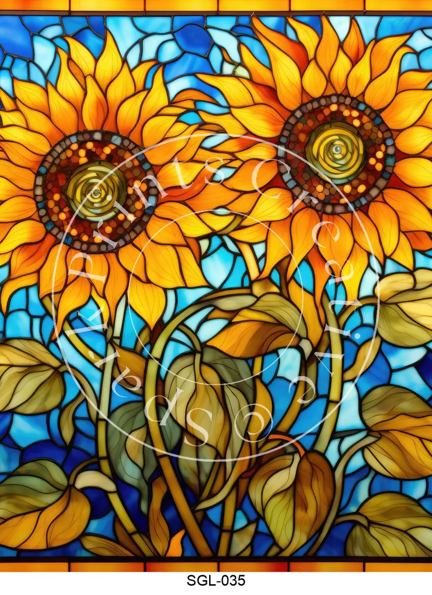 Stained Glass Designs Transfer Sheet Image SGL-035