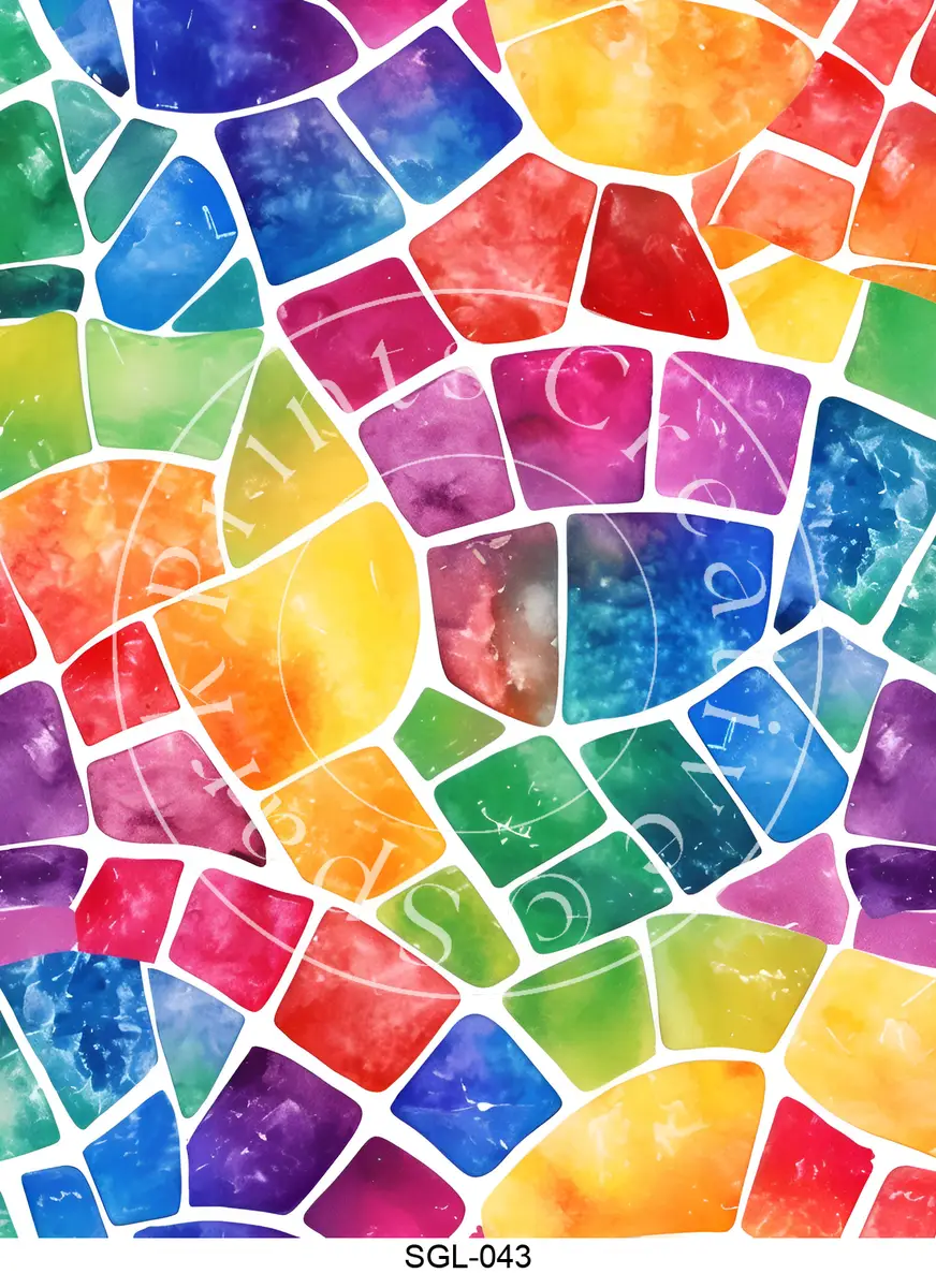 Stained Glass Designs Transfer Sheet Image SGL-043