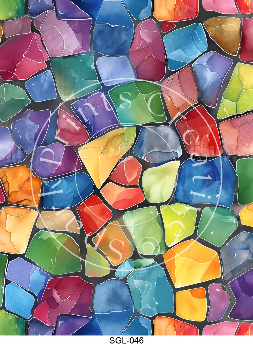 Stained Glass Designs Transfer Sheet Image SGL-046