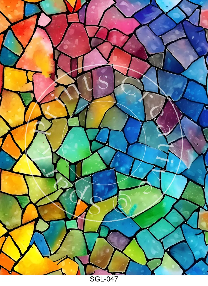Stained Glass Designs Transfer Sheet Image SGL-047
