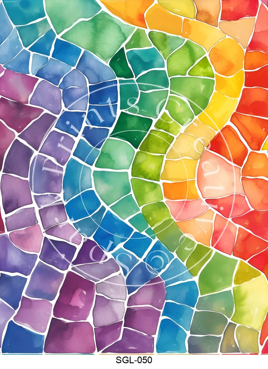 Stained Glass Designs Transfer Sheet Image SGL-050