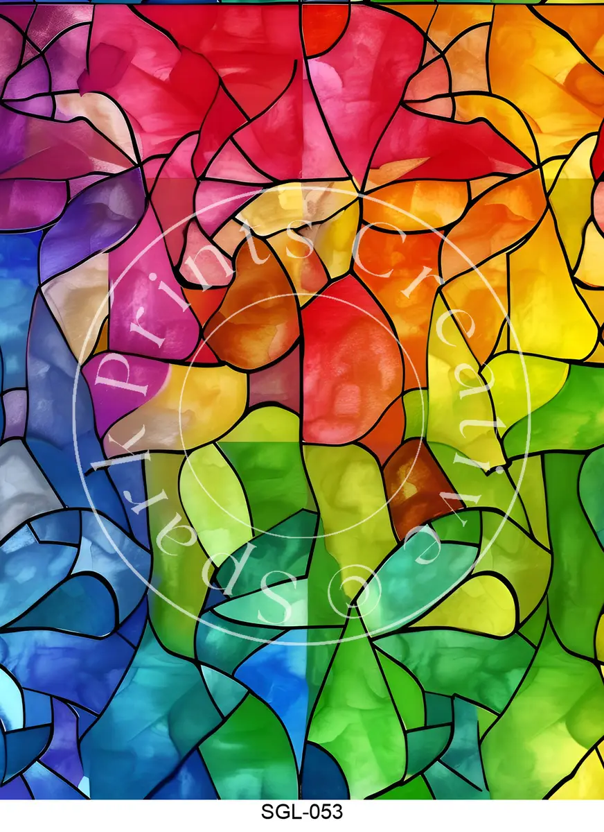 Stained Glass Designs Transfer Sheet Image SGL-053
