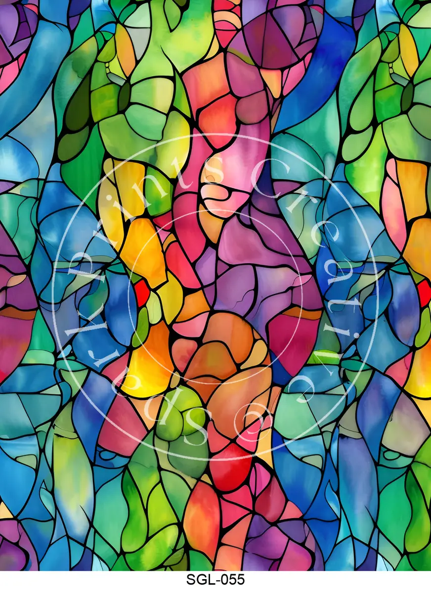 Stained Glass Designs Transfer Sheet Image SGL-055