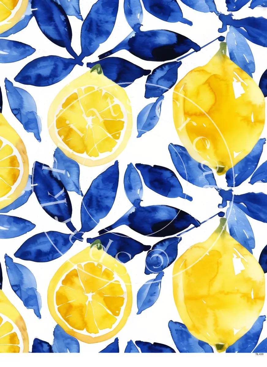 Tiles Patterns Transfer Sheet Image TIL-020