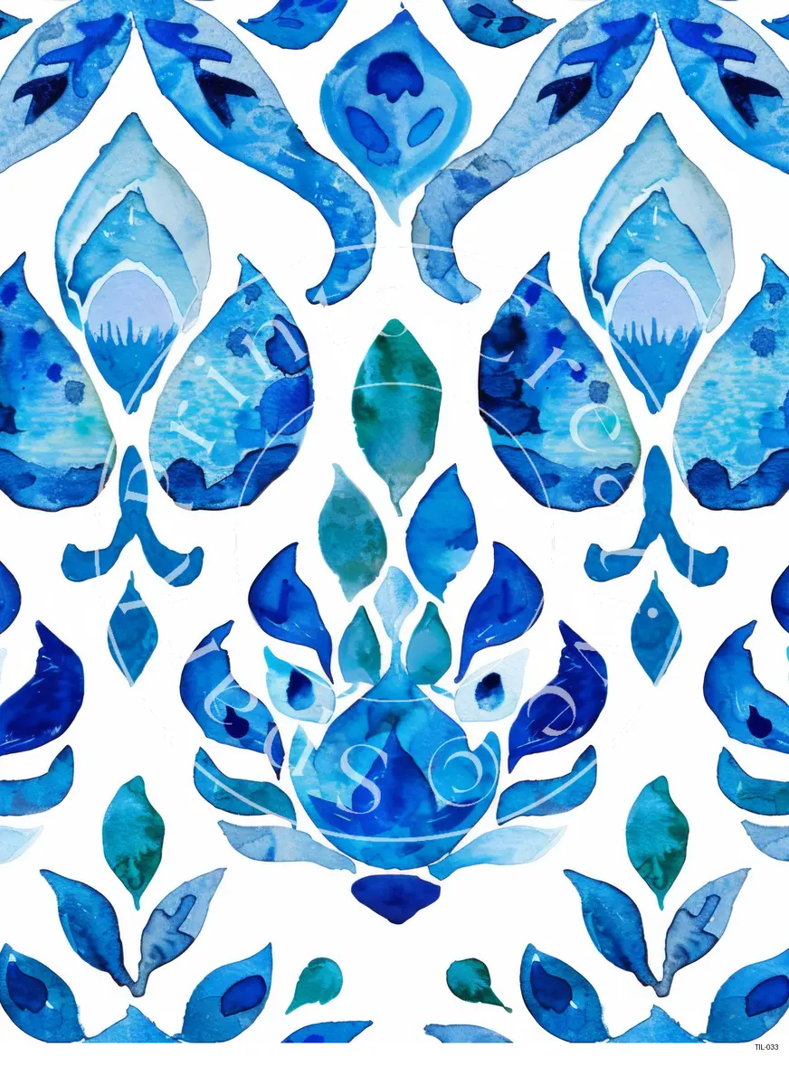 Tiles Patterns Transfer Sheet Image TIL-033