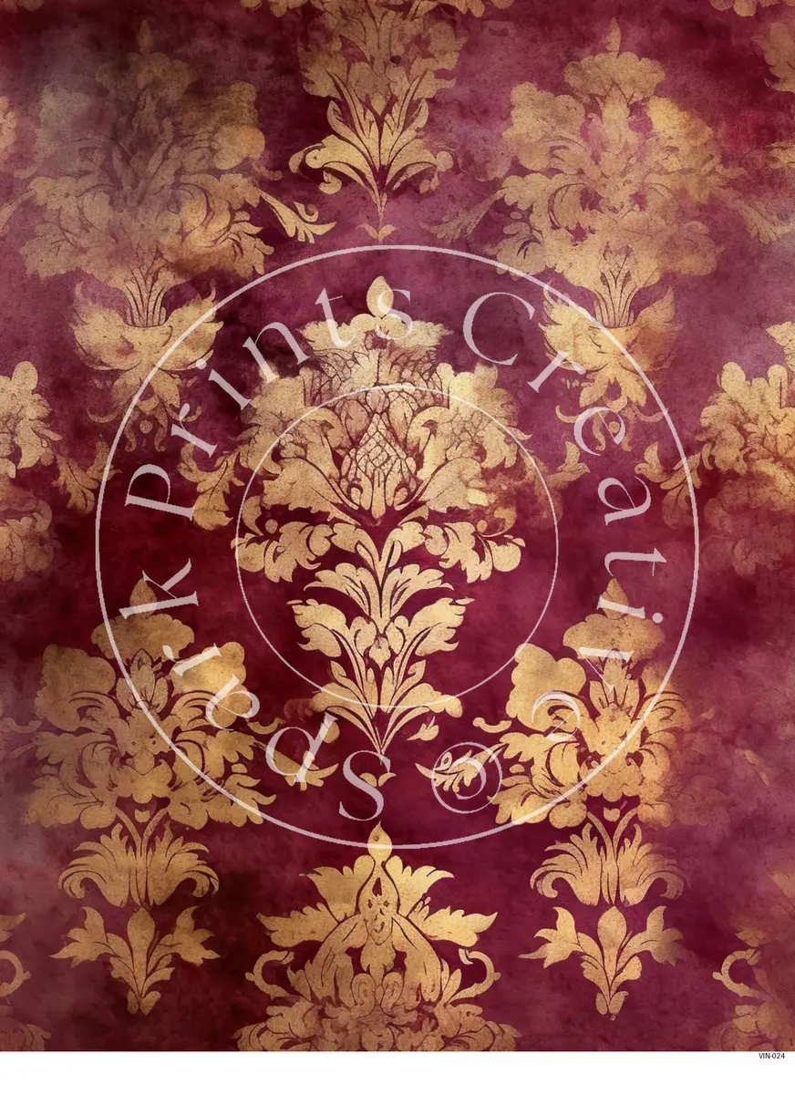 Vintage | Ephemera Designs Transfer Sheet Image VIN-024
