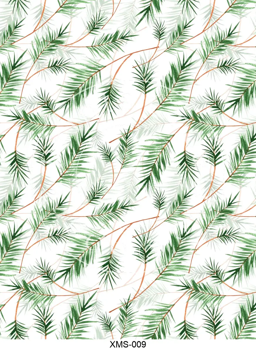 Christmas Patterns Transfer Sheet Image XMS-009