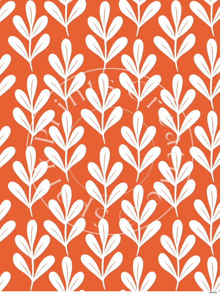 Christmas Patterns Transfer Sheet Image XMS-052