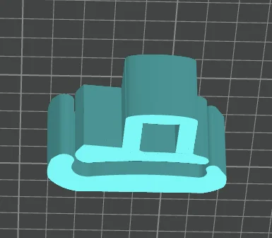Two-piece 3D printable Tugboat Sander for small polymer clay pieces