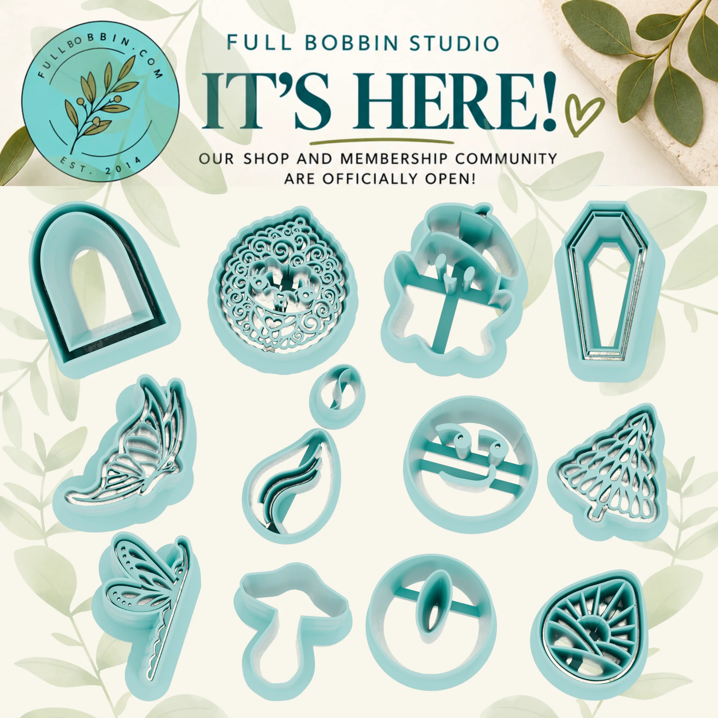 Full Bobbin Polymer Clay Digital Tools Is Open!