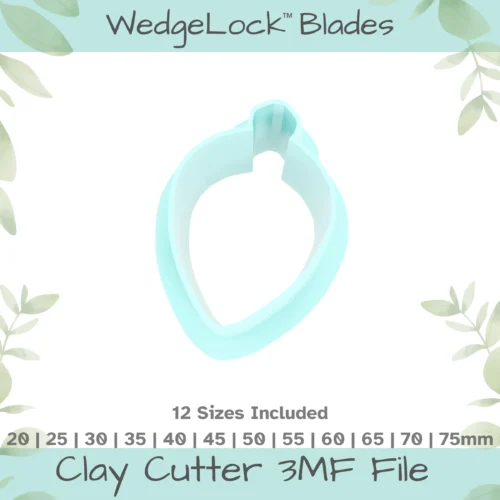 Acorn No. 3 Polymer Clay Cutter - 12 Sizes - Image 1