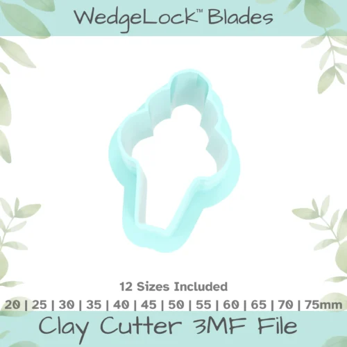 Cone Polymer Clay Cutter - 12 Sizes - Image 1