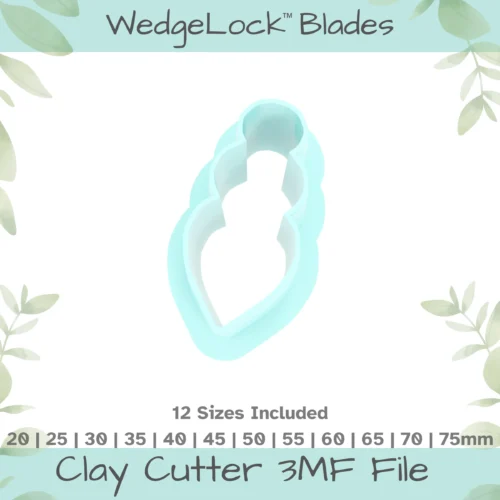 Ornament No. 38 Polymer Clay Cutter - 12 Sizes - Image 1