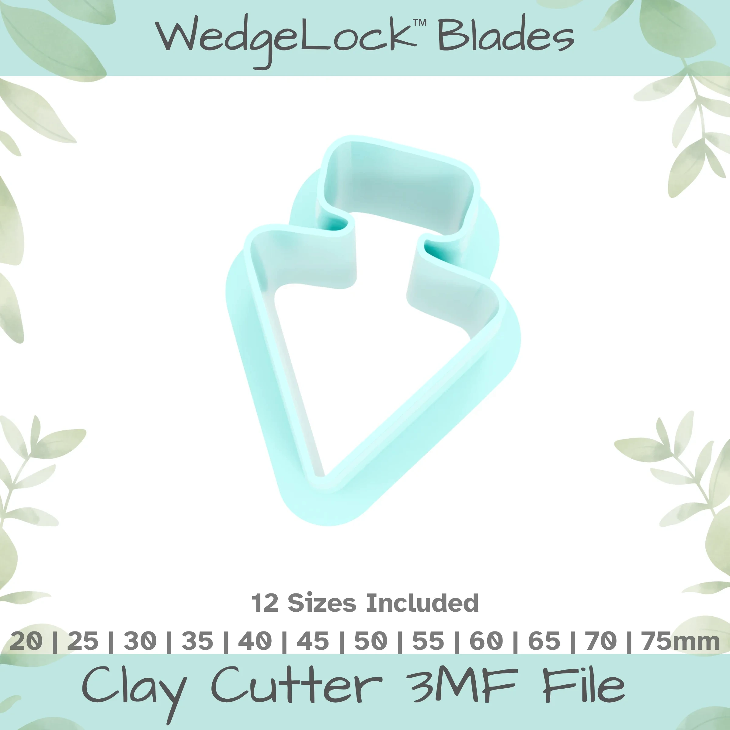 Ornament No. 44 Polymer Clay Cutter - 12 Sizes