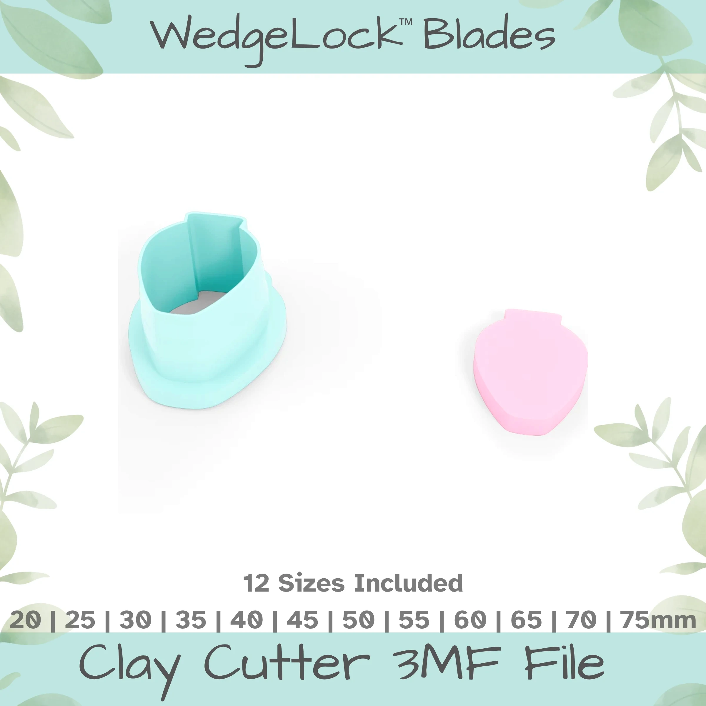 Vessel No. 3 Polymer Clay Cutter - 12 Sizes