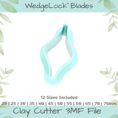 Ornament No. 11 Polymer Clay Cutter - 12 Sizes - Image 1