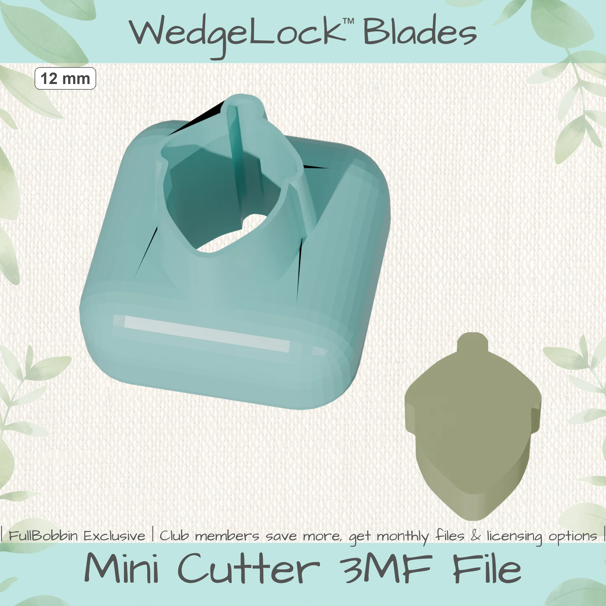 Acorn No. 1 Mini Cutters - 4 Sizes