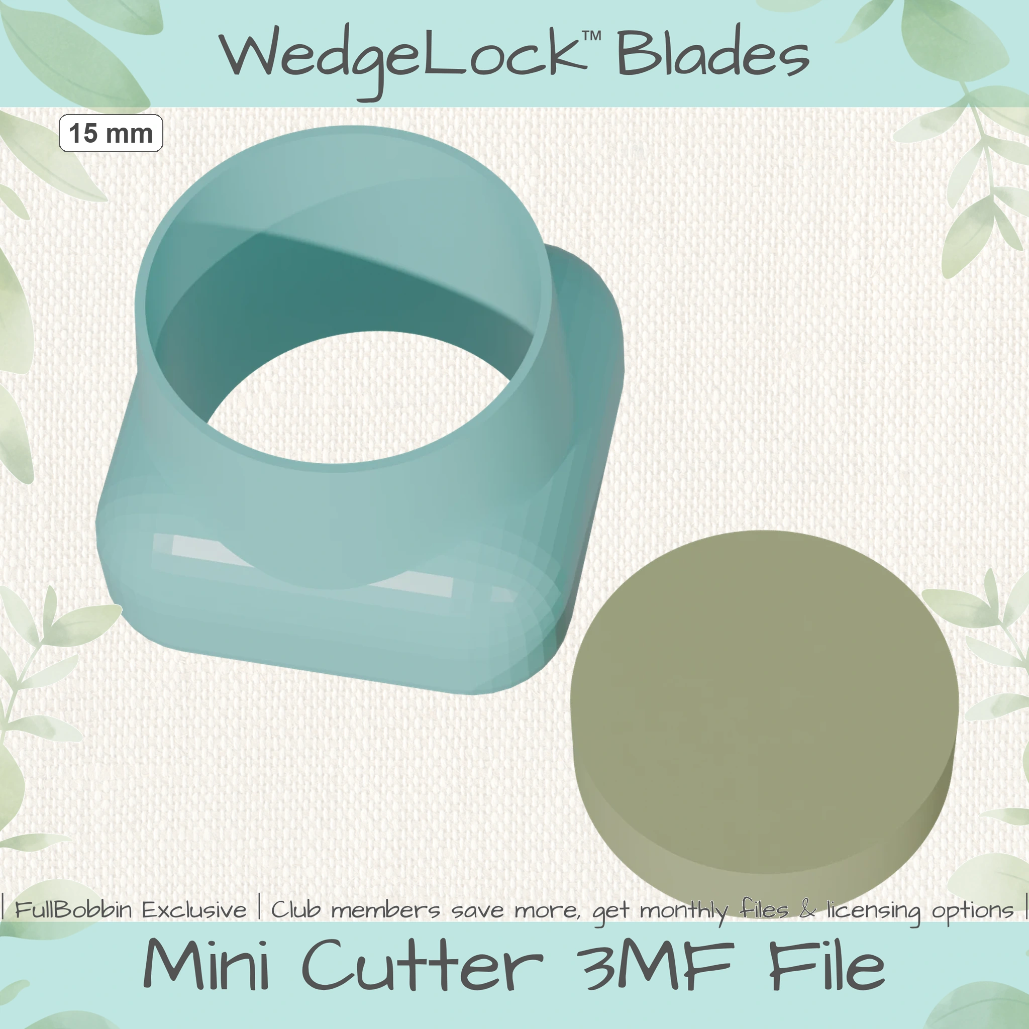 Circle Mini Cutters - 4 Sizes